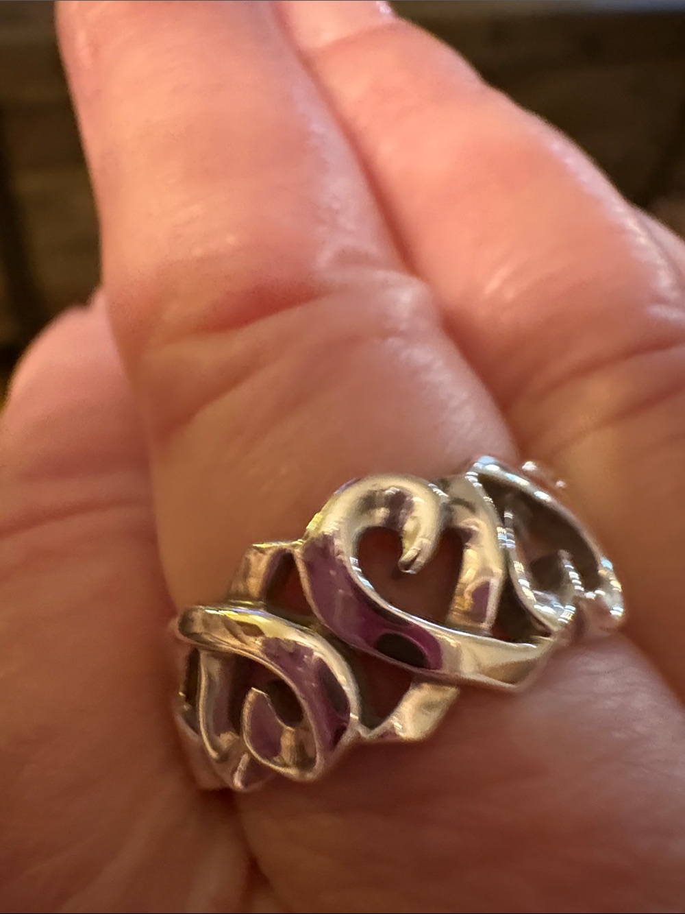 Tiffany & Co Paloma Picasso ring. This is a Vintage ring.